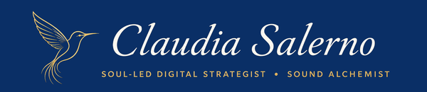 Claudia Salerno Sound Alchemist and Soul-Led Digital Strategist logo